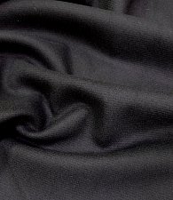 Сукно пальтово-костюмное черное